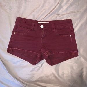 Malibu shorts size 0